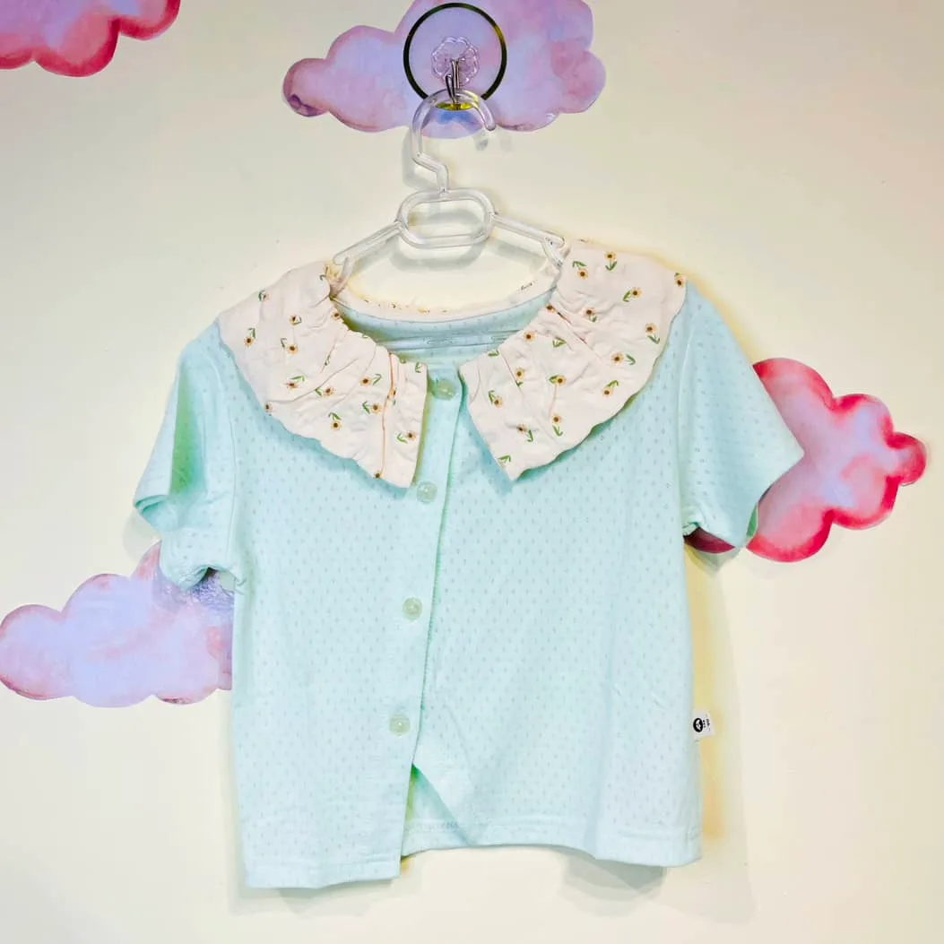 T-shirt New born girl تیشرت دخترانه طرح گل