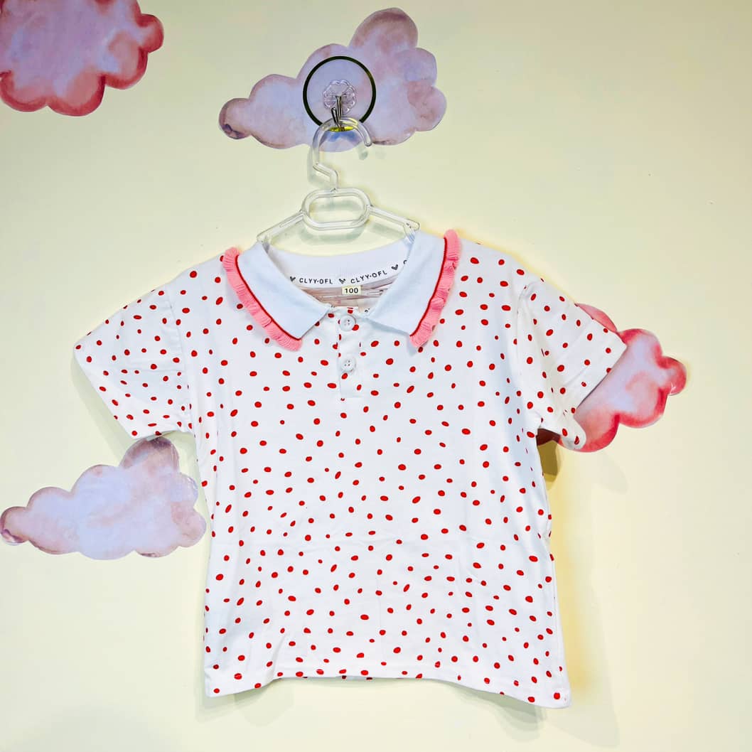 T-shirt Newborn girls تیشرت دخترانه طرح توپ توپی