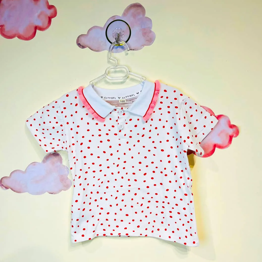 T-shirt Newborn girls تیشرت دخترانه طرح توپ توپی