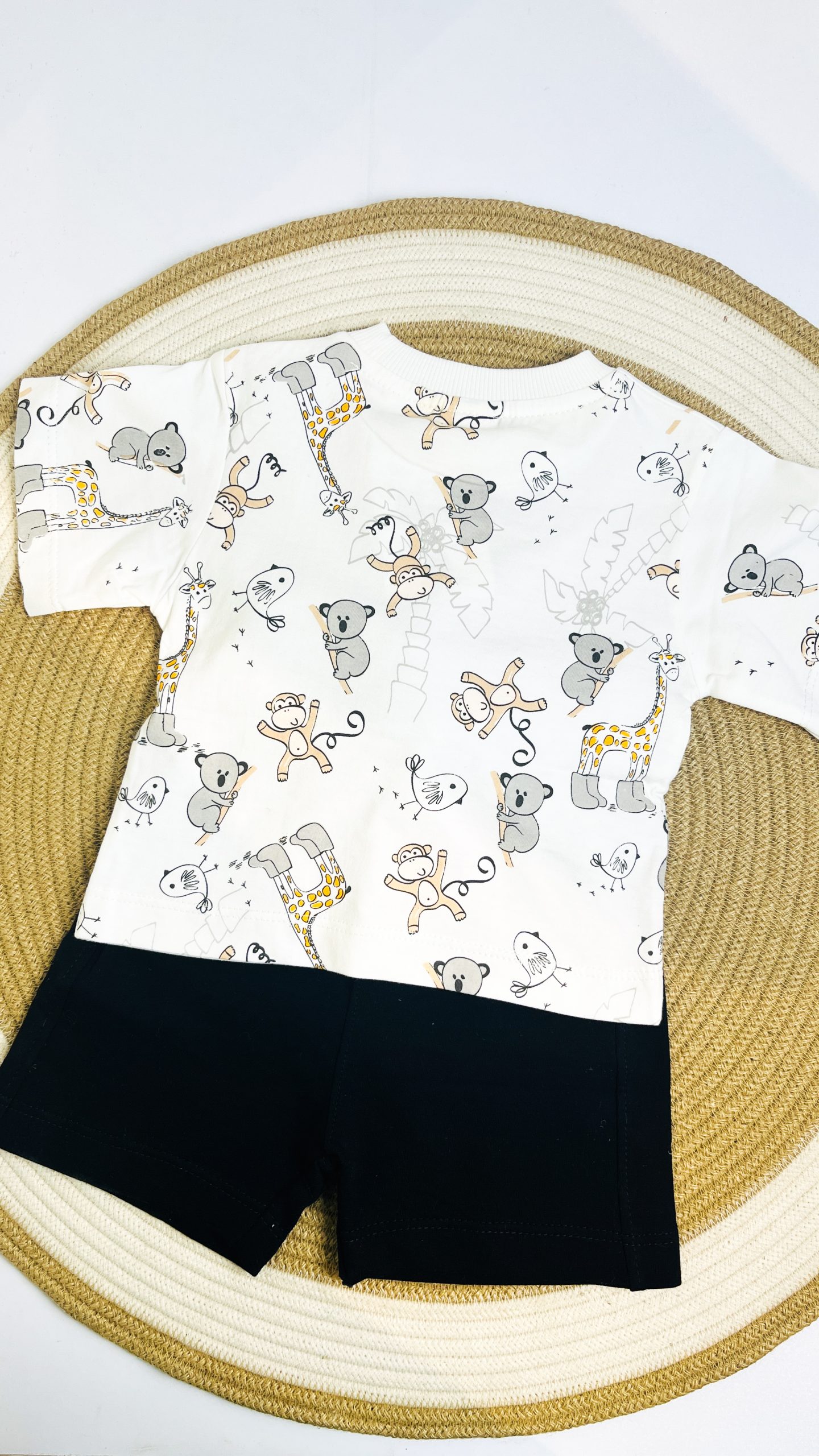 T-shirt shorts Set boy تیشرت شلوارک پسرانه