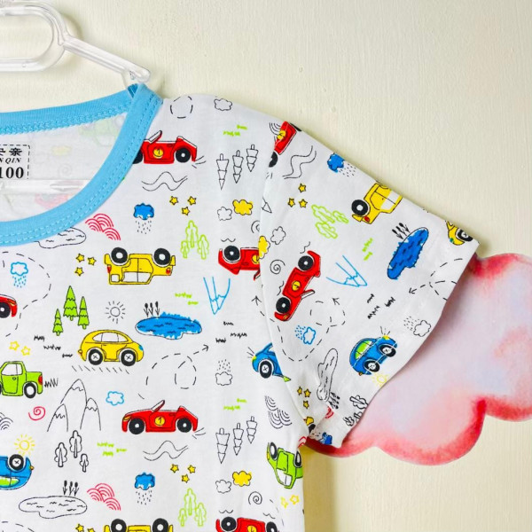 ست پسرانه طرح ماشین رنگی