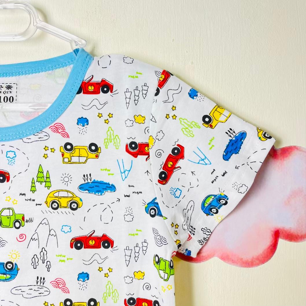 T-shirt shorts Set boy ست پسرانه