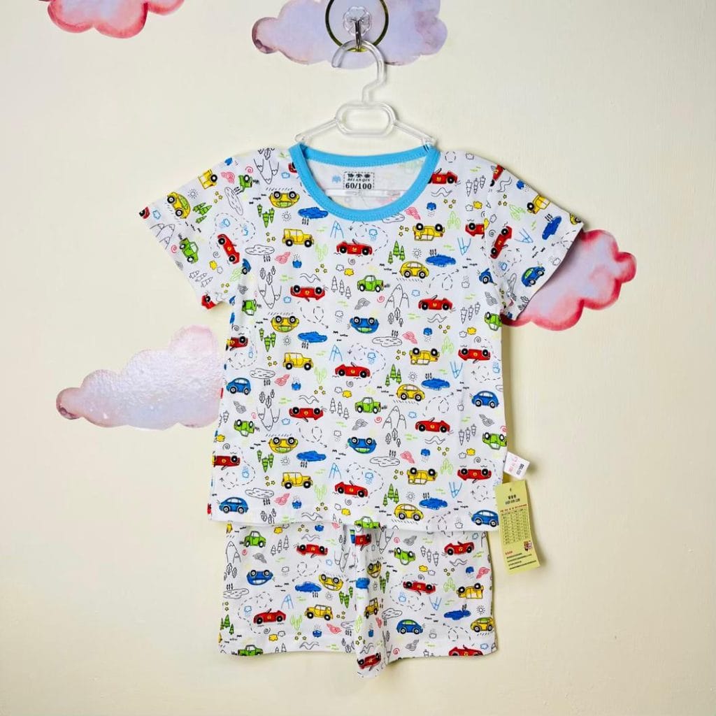 ست پسرانه طرح ماشین رنگی