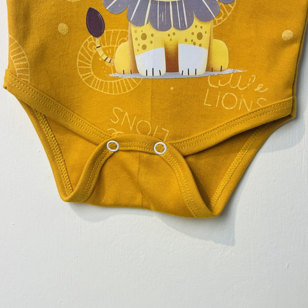 بادی نوزادی پسرانه طرح شیر