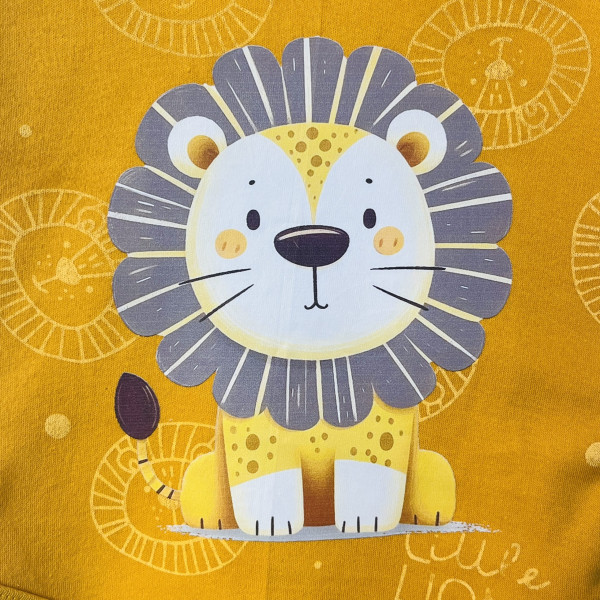 بادی نوزادی پسرانه طرح شیر