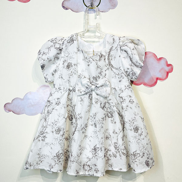 baby girl clothes سارافون تابستانه دخترانه طرح گل
