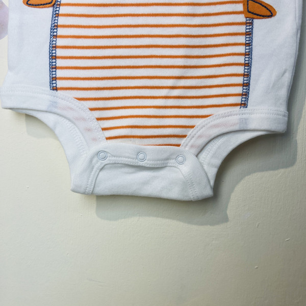 بادی نوزادی پسرانه طرح خرچنگ(بدوتولدتا3ماه)