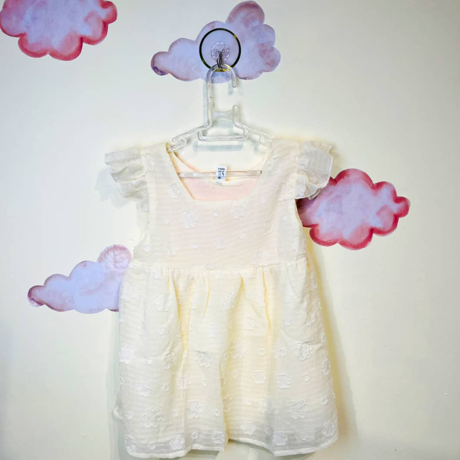 سارافون مجلسی دخترانه طرح پروانه