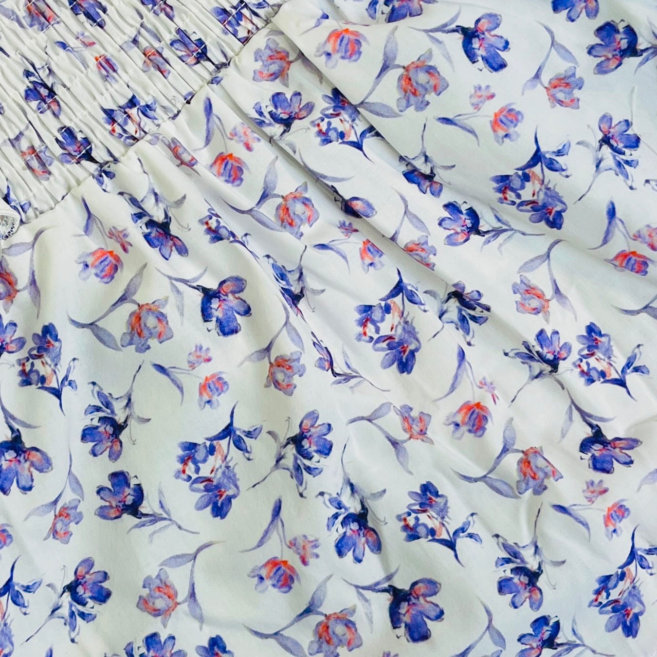 (purple flower)baby sarong girls سارافون دخترانه طرح گل بنفش