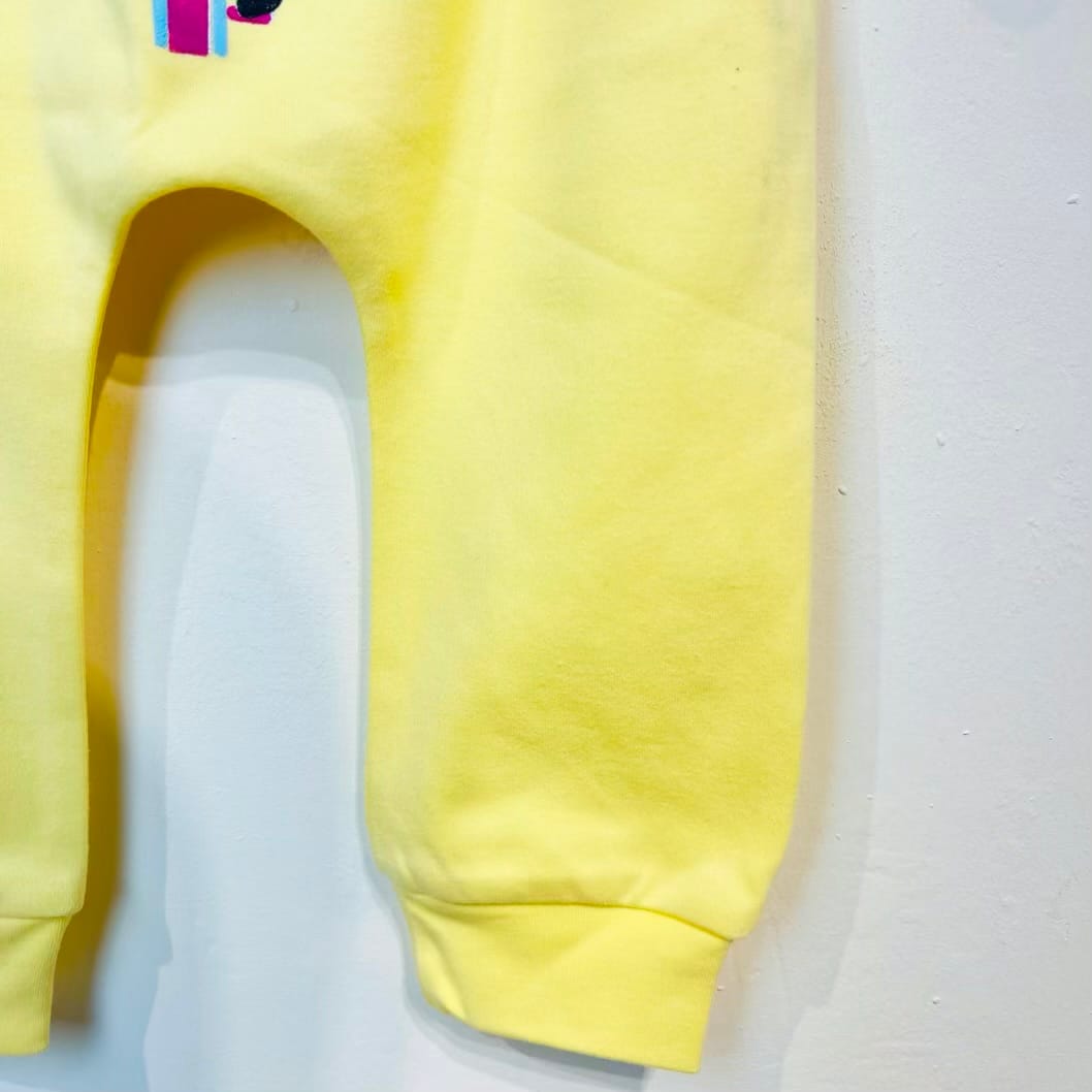 Baby pants girls (balloon) شلوار دخترانه زرد رنگ
