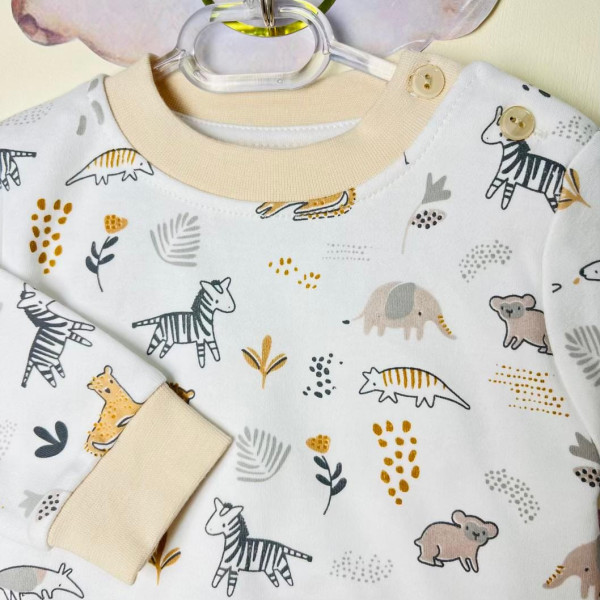 ست پسرانه طرح حیوانات(3تا12ماه)