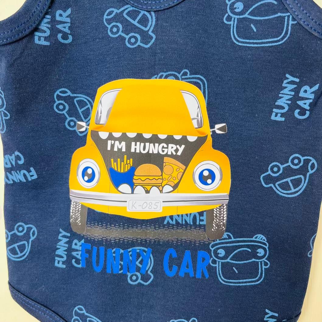 Body baby boy clothes ( car) بادی نوزادی پسرانه
