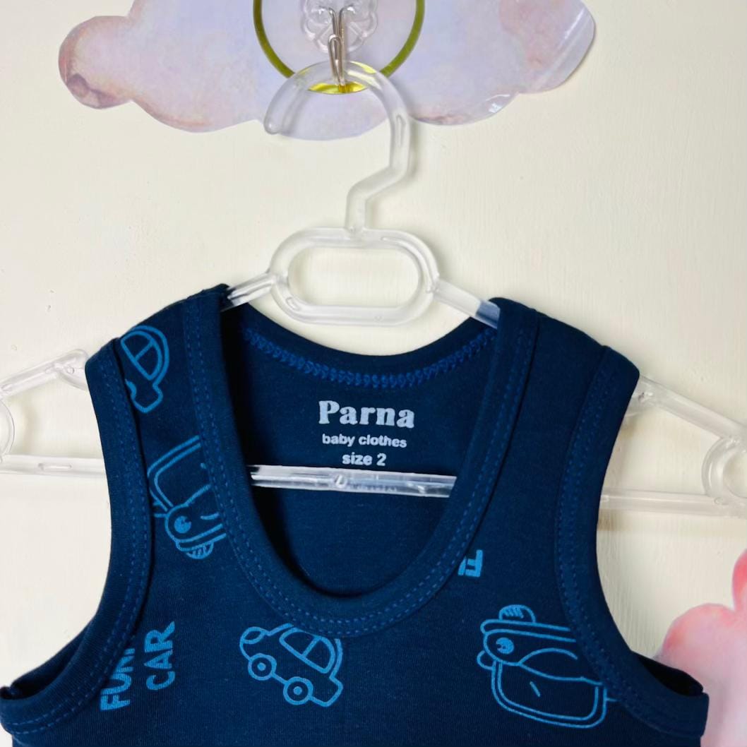 Body baby boys clothes بادی نوزادی پسرانه سرمه ای رنگ