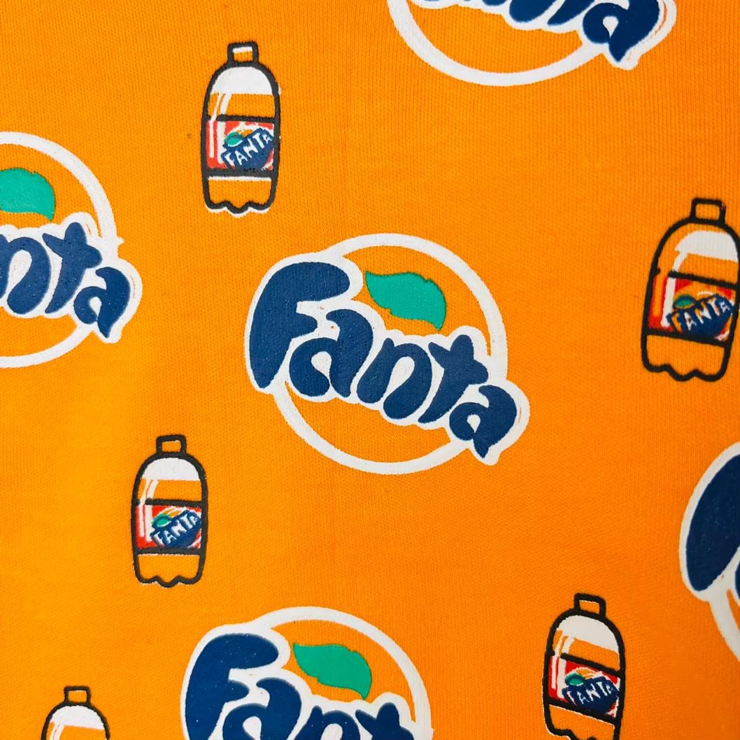 بادی نوزادی پسرانه طرح فانتا نارنجی رنگ