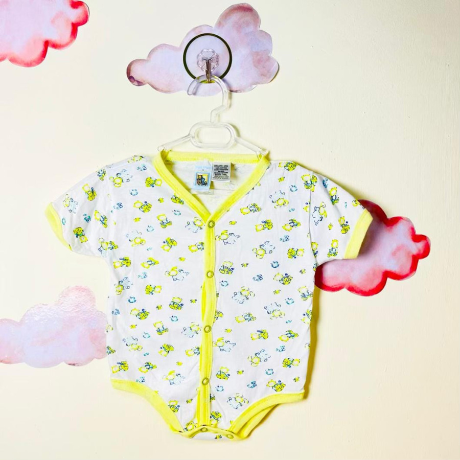 بادی نوزادی دخترانه طرح خرس