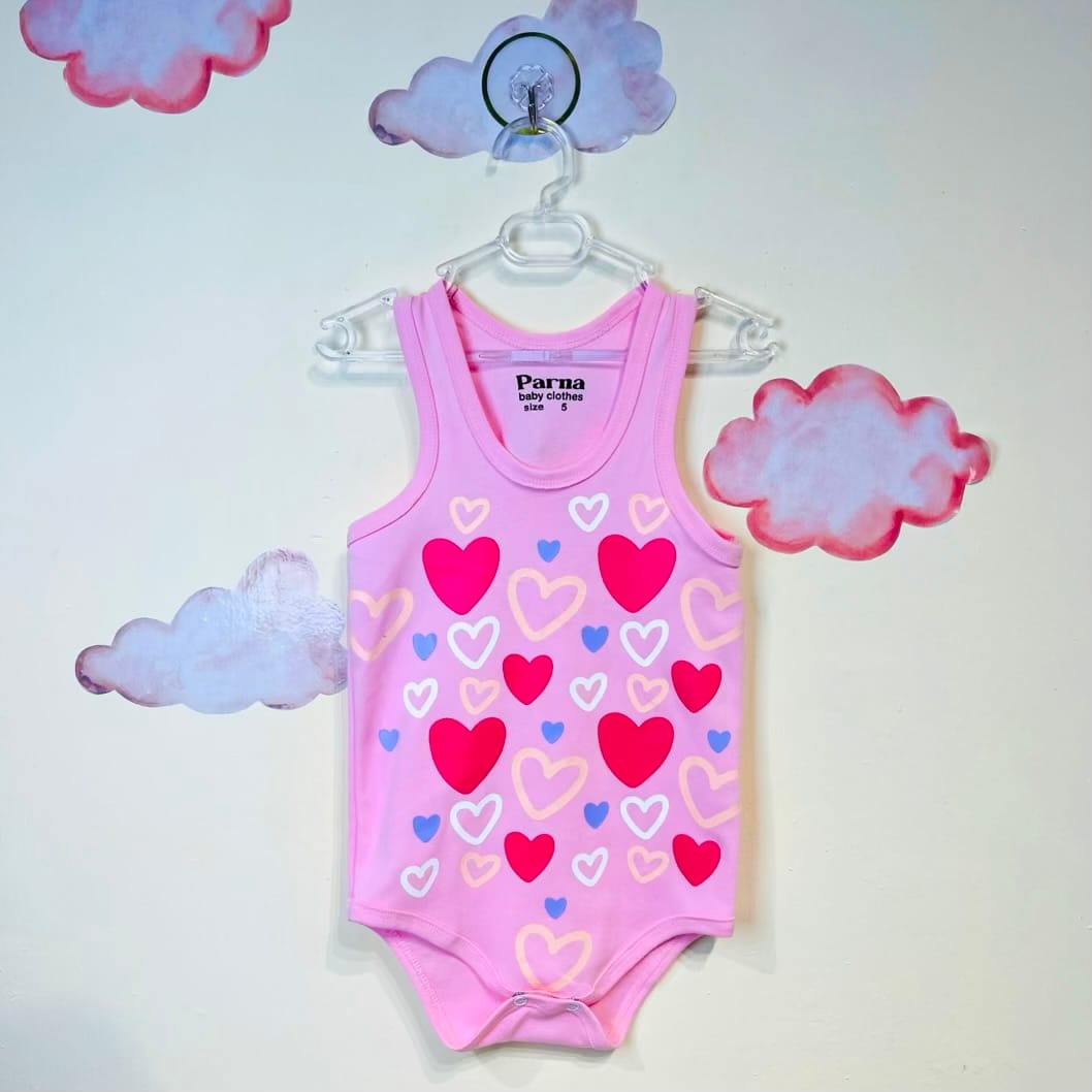 Body baby girls clothes ( heart)