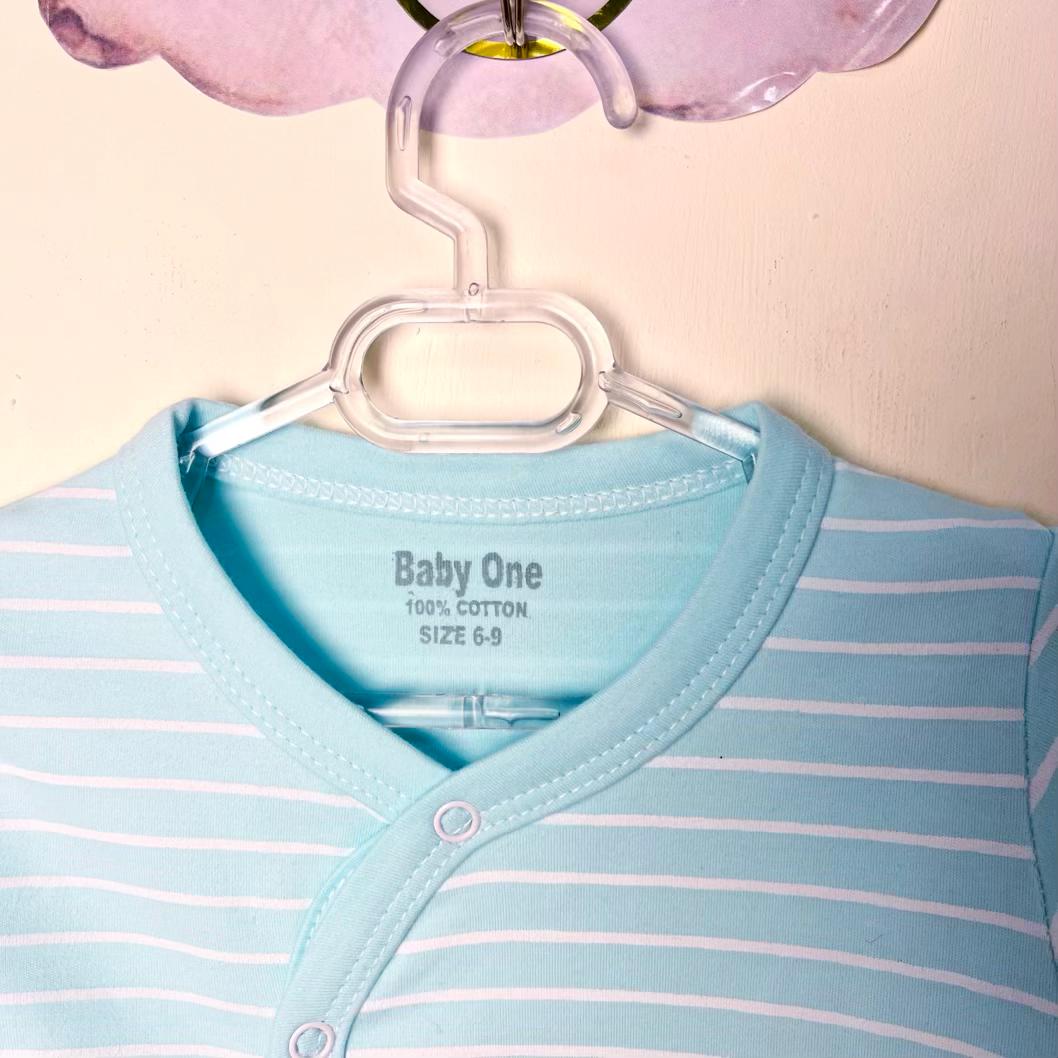 baby Boys clothes بلوز پسرانه طرح هیولا ابی رنگ
