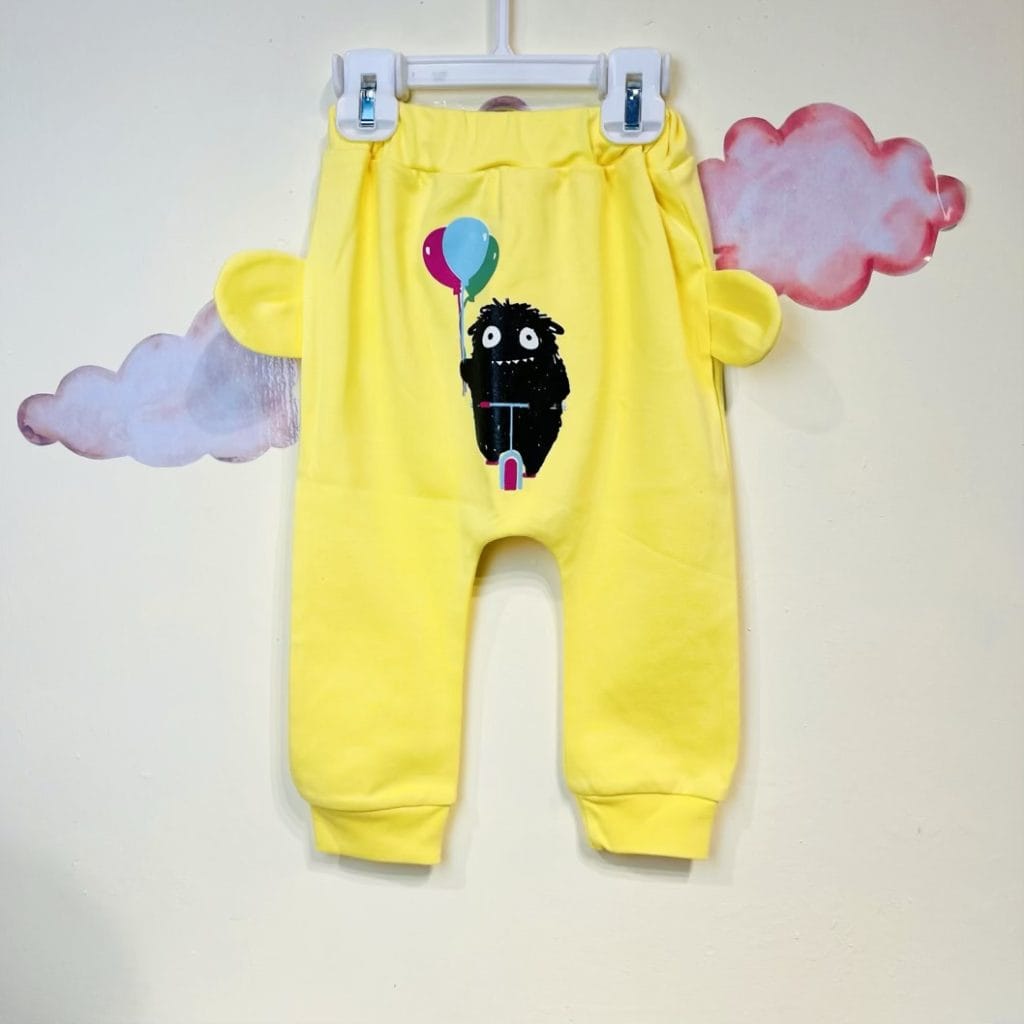 شلوار دخترانه طرح بادکنک