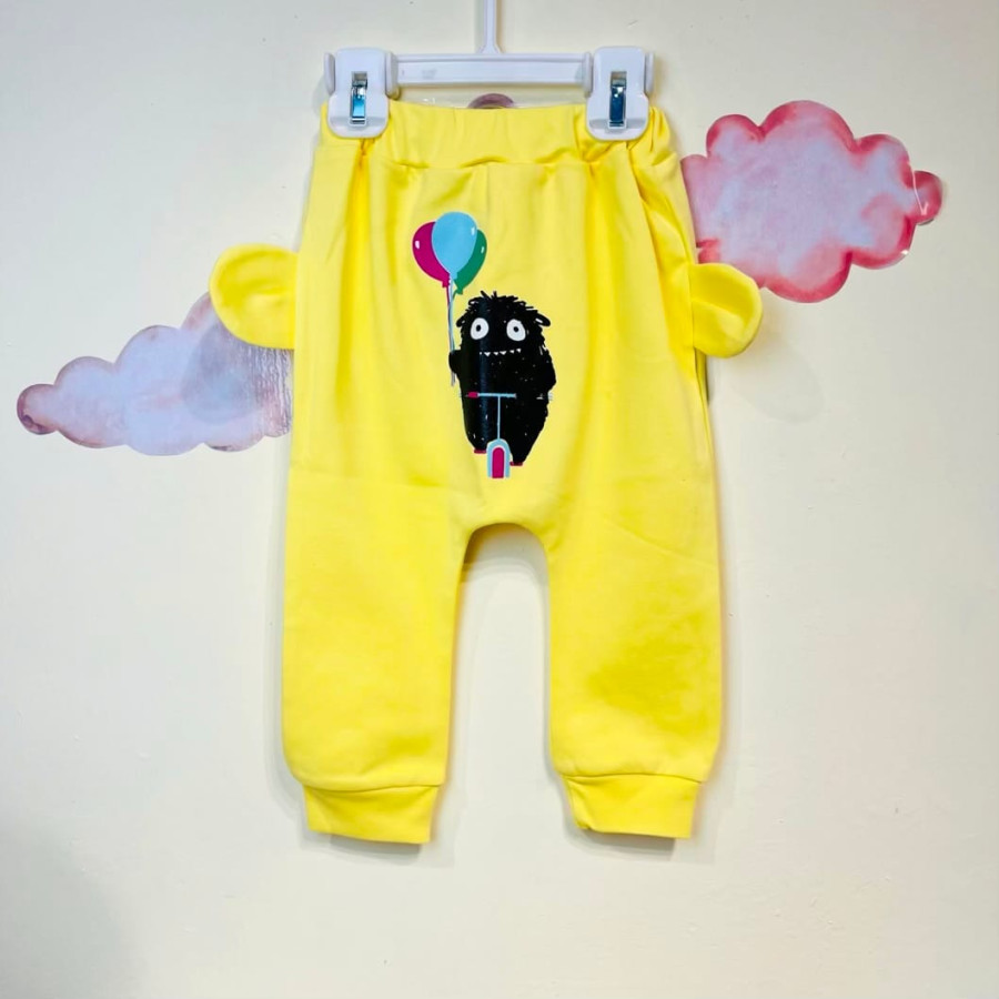 شلوار دخترانه طرح بادکنک