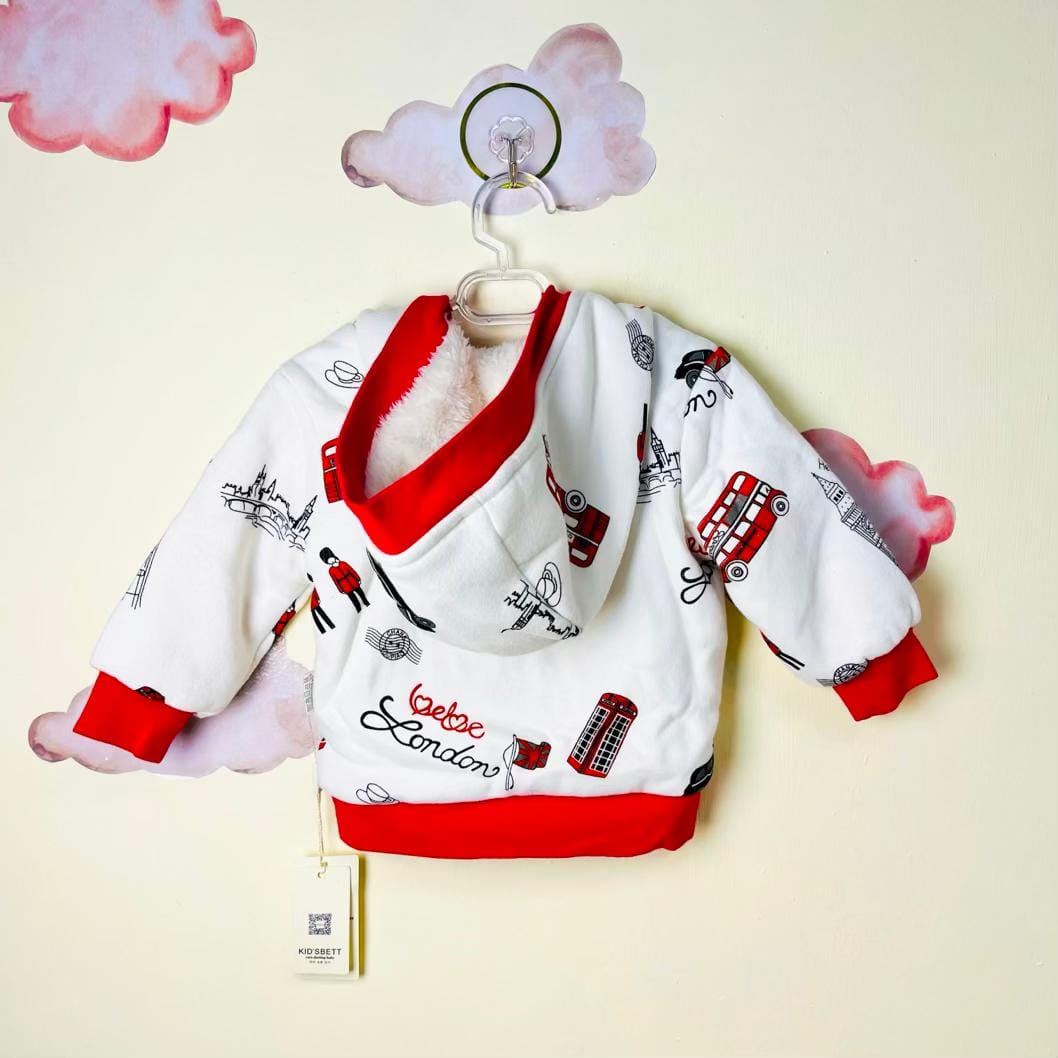 baby sweater boy (bus) سوییشرت پسرانه طرح اتوبوس