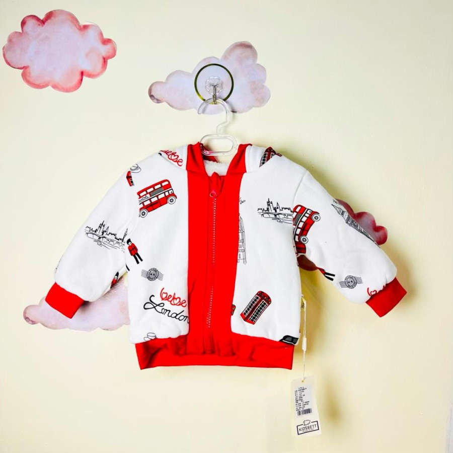 سوییشرت پسرانه طرح اتوبوس