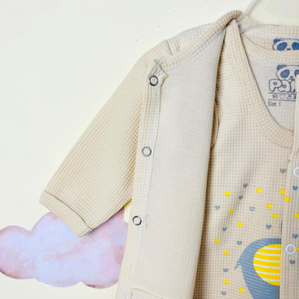 سه تکه نوزادی پسرانه طرح فیل