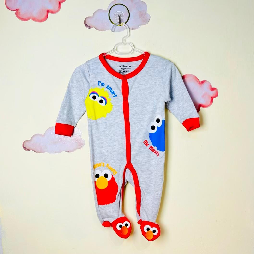 سرهمی نوزادی پسرانه طرح Im smart (بدوتولد تا 9 ماه)