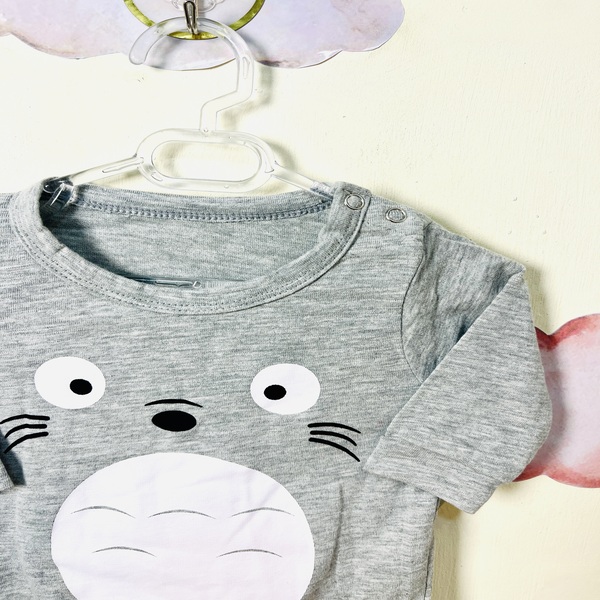 سرهمی نخ پنبه نوزادی پسرانه طرح گربه وارداتی