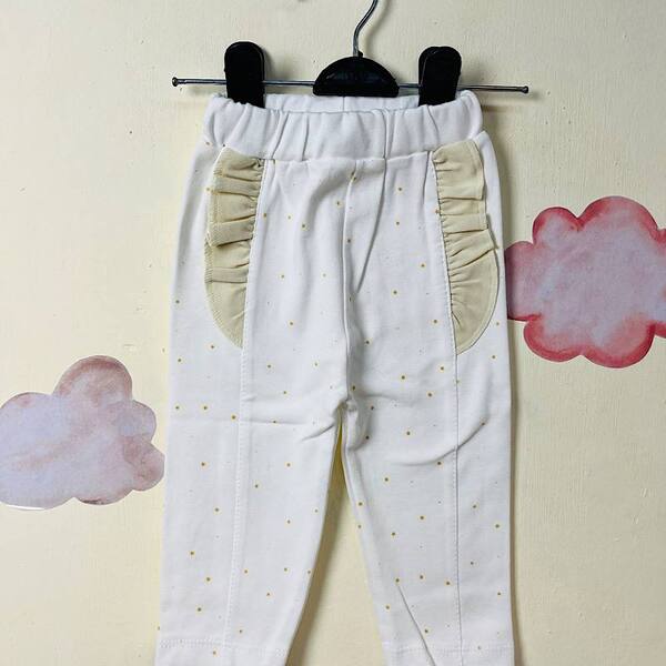 شلوار نوزادی دخترانه طرح الیزابت(6تا12ماه)