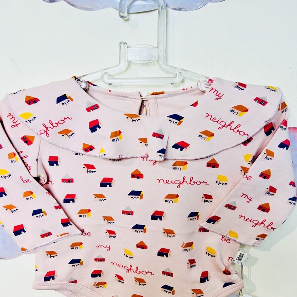 بادی نوزادی دخترانه طرح خانه وارداتی